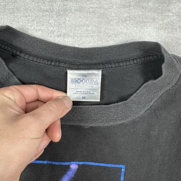 Vtg Aerosmith Shirt Mens Medium Black North America 1990 Pump Tour Single Stitch - Picture 3 of 10